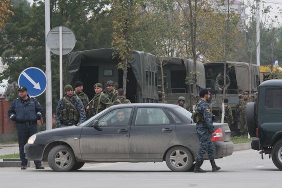 Terrorist attack on Chechen parliament, Grozny
