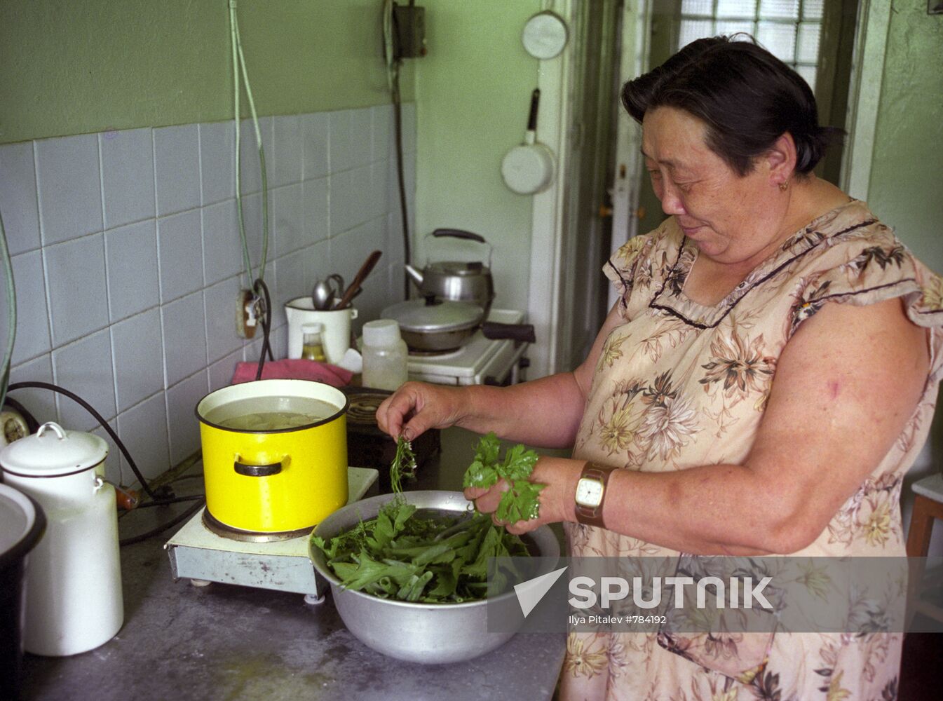 Patient of laboratory of immunotherapy of leprosy