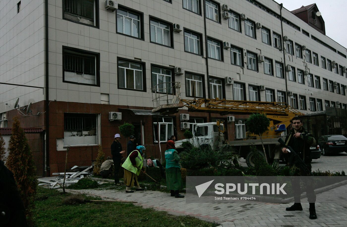 Terrorist attack on Chechen parliament, Grozny
