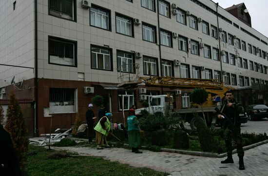 Terrorist attack on Chechen parliament, Grozny