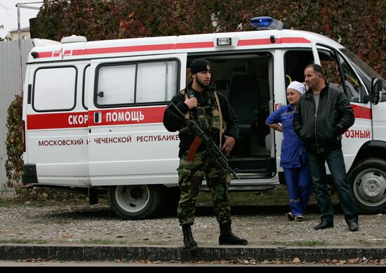 Terrorist attack on Chechen parliament, Grozny