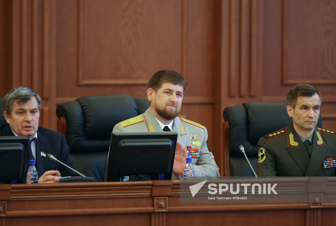 Dukuvakha Abdurakhmanov, Ramzan Kadyrov and Rashid Nurgaliyev
