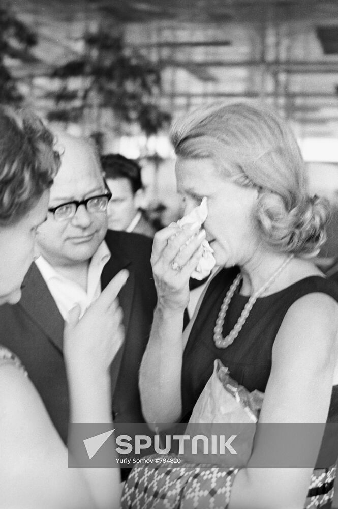 Susan Borman, the wife of the cosmonaut F. Borman