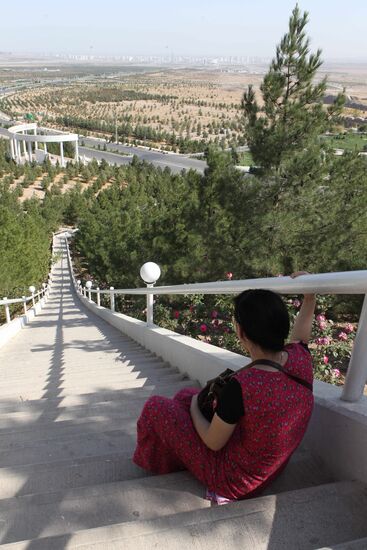 World cities. Ashgabat