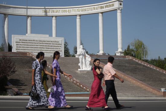 World cities. Ashgabat