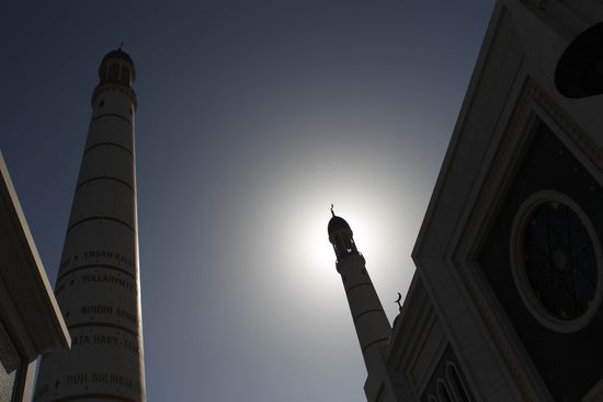 World cities. Ashgabat