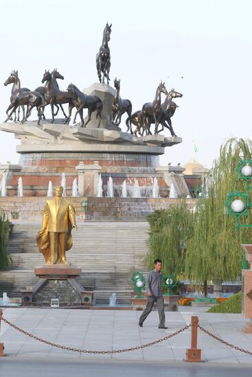 World cities. Ashgabat