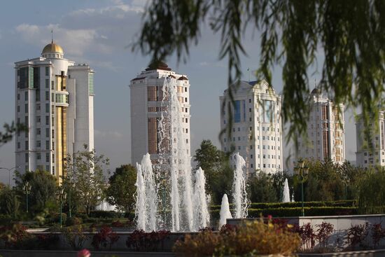 World cities. Ashgabat