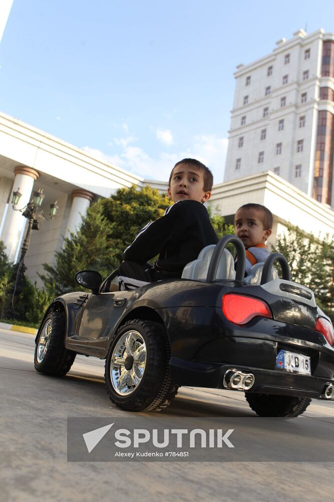 World cities. Ashgabat