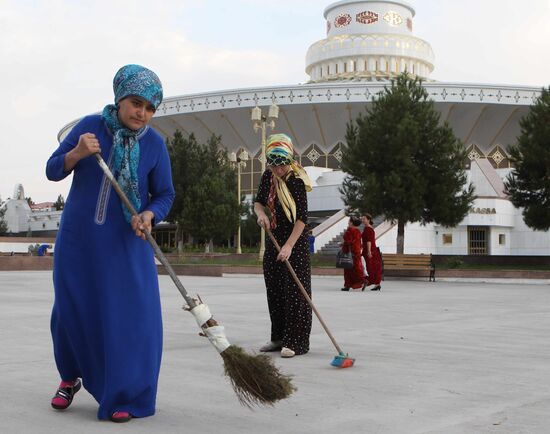 World cities. Ashgabat