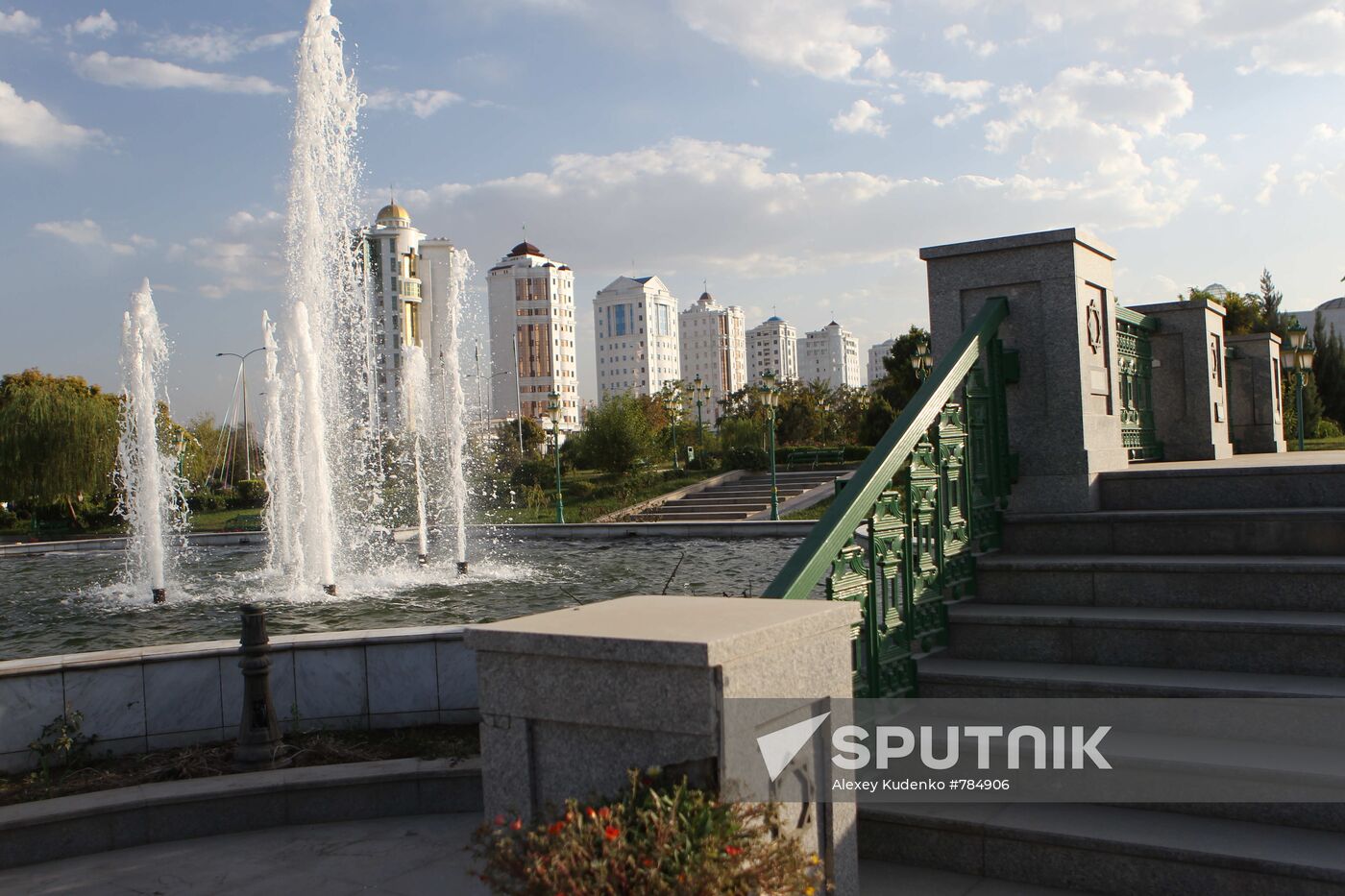 World cities. Ashgabat