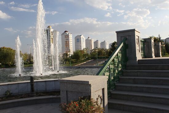 World cities. Ashgabat