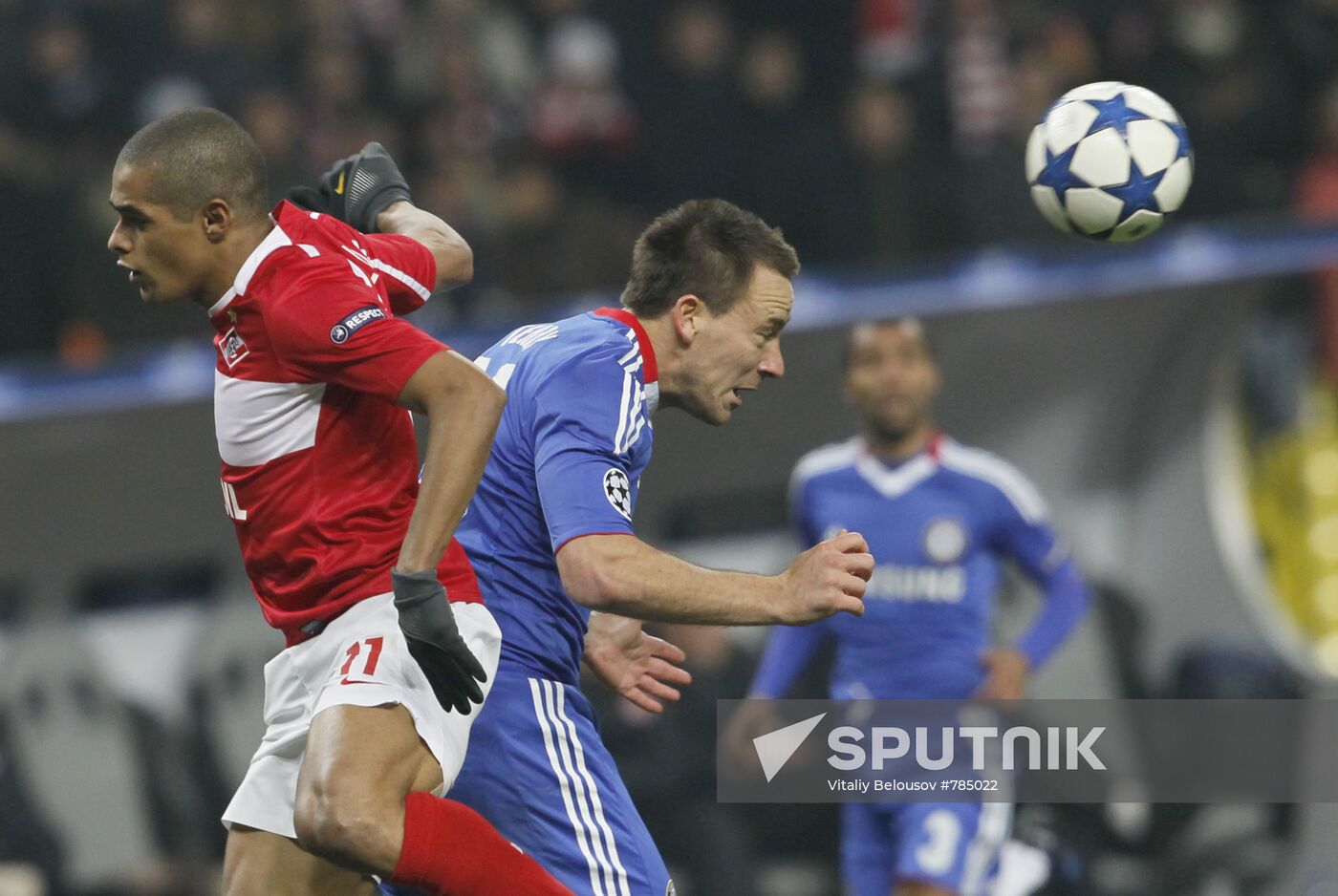 Football. UEFA Champions League. Spartak vs. Chelsea 0:2