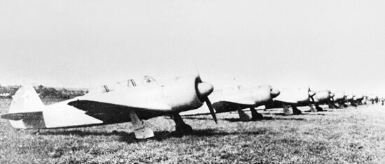 A Yakovlev Yak-11 fighter