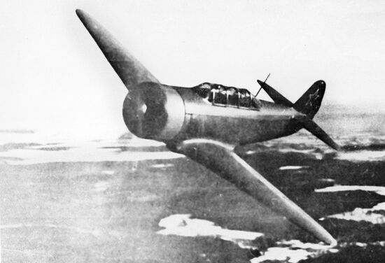 A Yakovlev Yak-18 military primary trainer aircraft