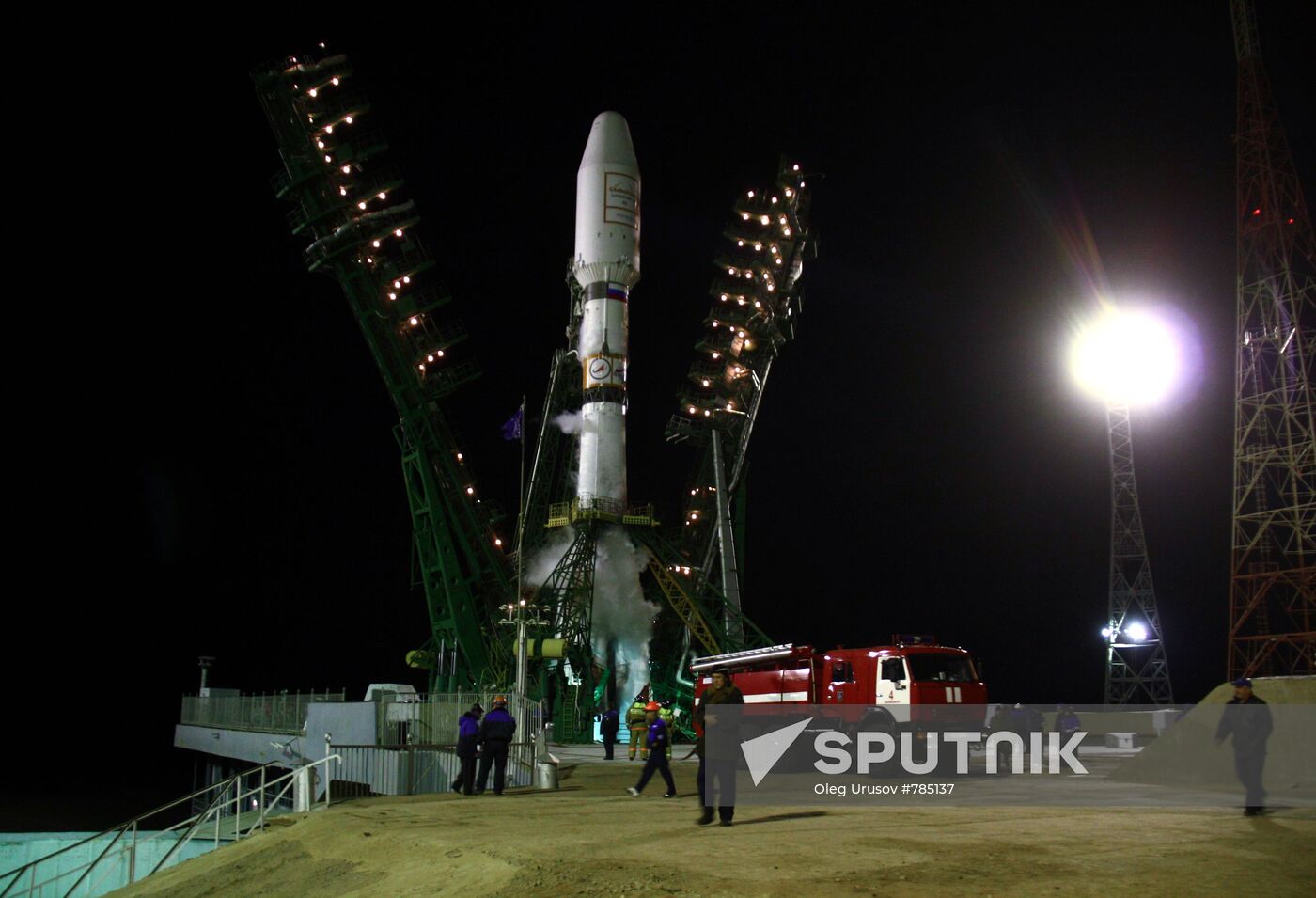 Soyuz-2.1a space carrier with Globalstar 2 satellites launched