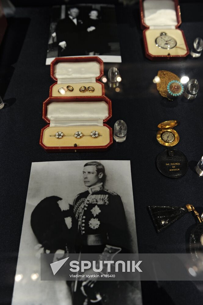 Media preview of exhibition of Duchess of Windsor's jewelry