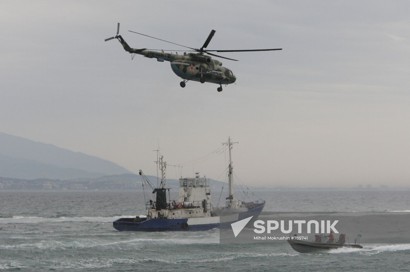 Black Sea region frontier services hold drills in Sochi