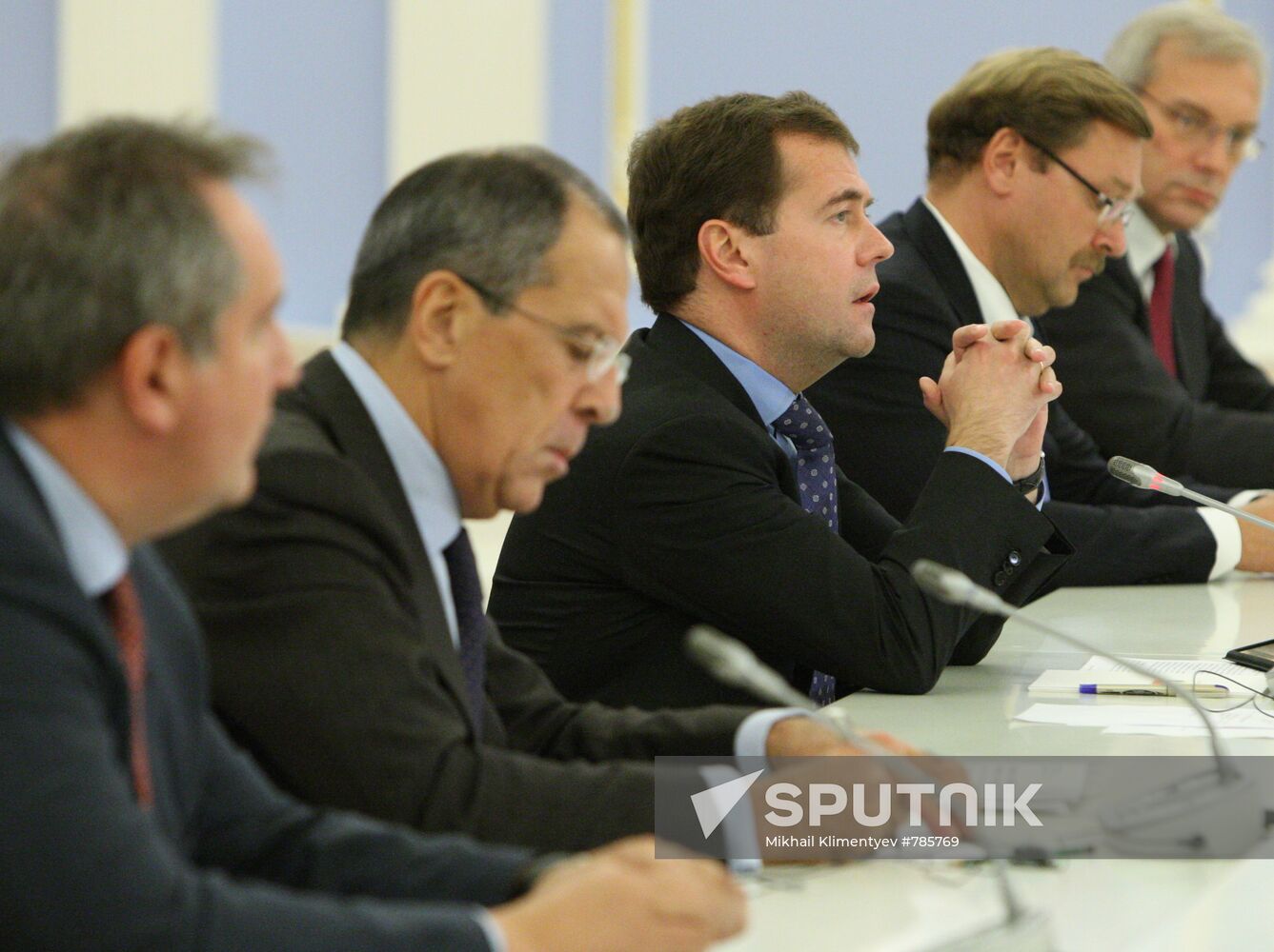 Dmitry Medvedev meets with Munich Conference participants