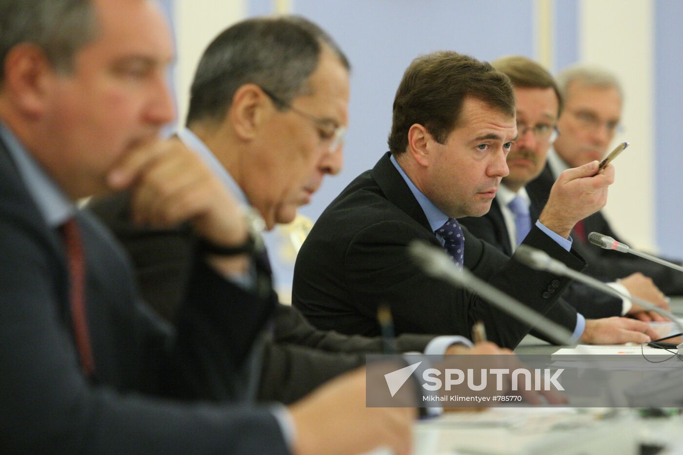 Dmitry Medvedev meets with Munich Conference participants