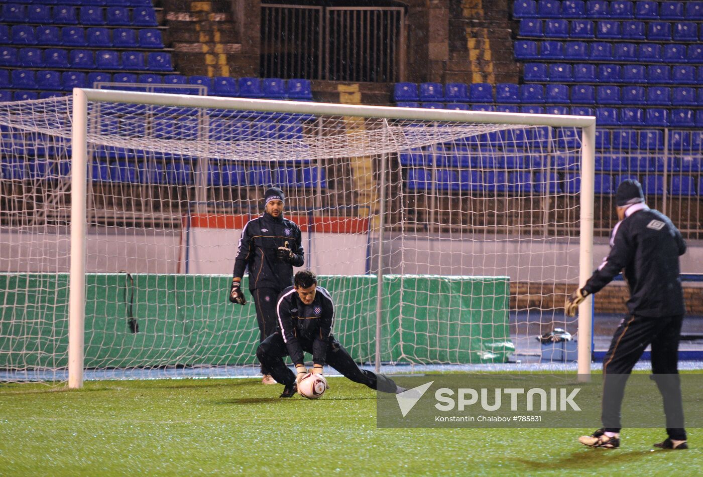 Hajduk holds training session ahead of UEFA Europe League match