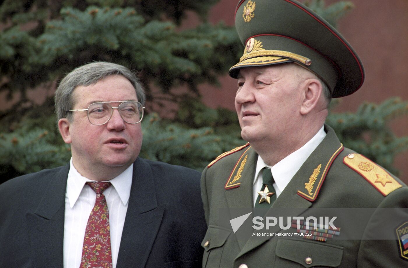 Andrei Kokoshin and Mikhail Kolesnikov
