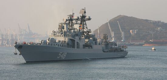 The Admiral Panteleyev large landing craft