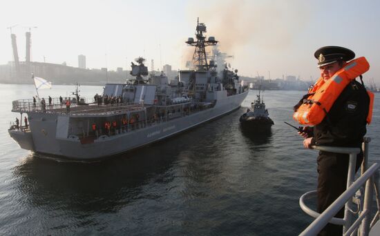 The Admiral Panteleyev large landing craft