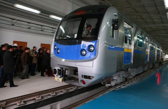 Test launch of Metro lines in Almaty