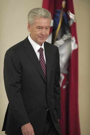 Sergei Sobyanin's inauguration as Moscow mayor