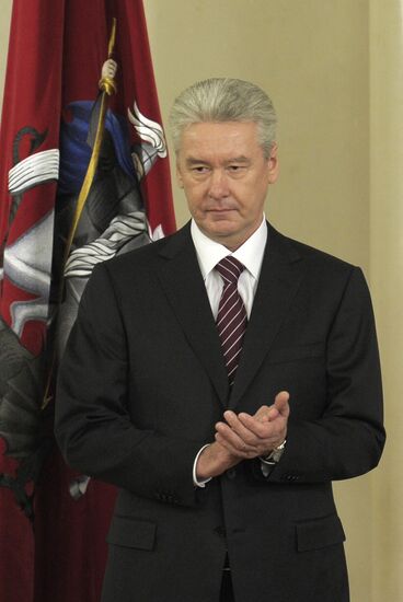 Sergei Sobyanin's inauguration as Moscow mayor