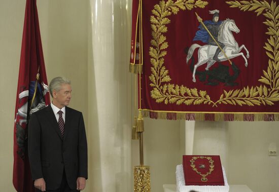 Sergei Sobyanin's inauguration as Moscow mayor