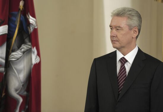 Sergei Sobyanin's inauguration as Moscow mayor