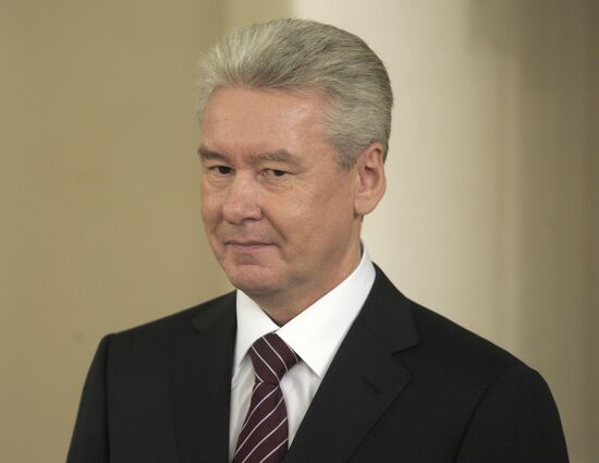 Sergei Sobyanin's inauguration as Moscow mayor