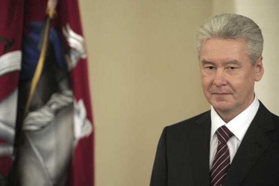 Sergei Sobyanin's inauguration as Moscow mayor