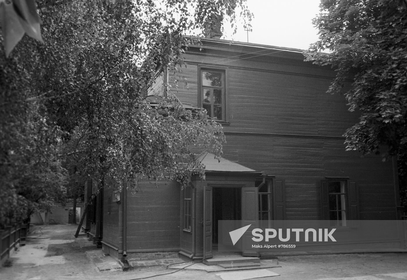 Leo Tolstoy`s estate Khamovniki