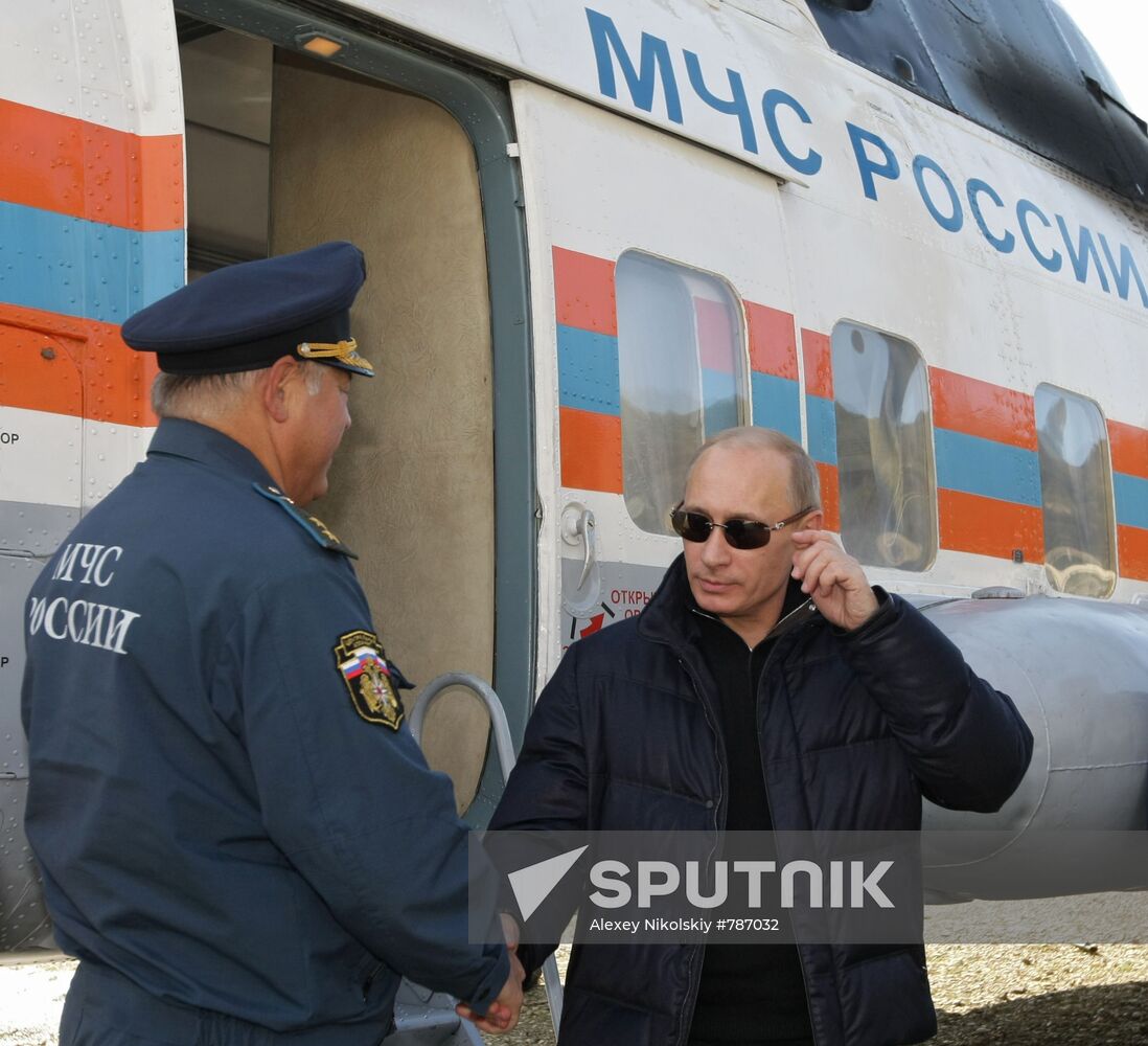 Vladimir Putin's working visit to Southern Federal District
