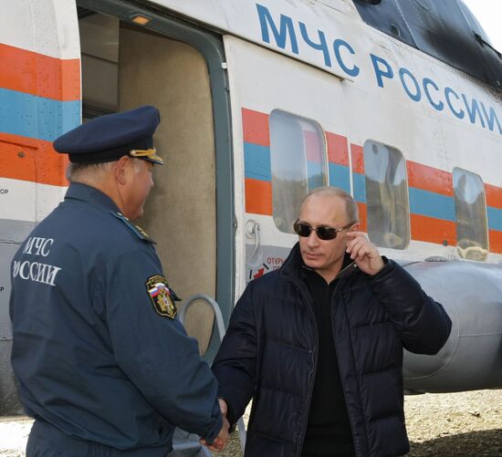 Vladimir Putin's working visit to Southern Federal District