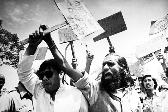Delhi students' protests