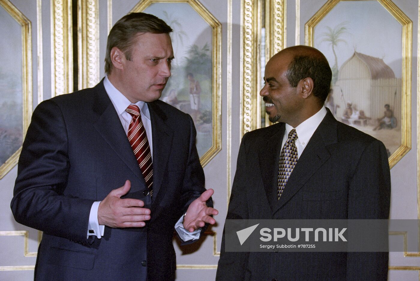 Mikhail Kasyanov and Meles Zenawi