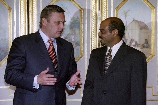Mikhail Kasyanov and Meles Zenawi