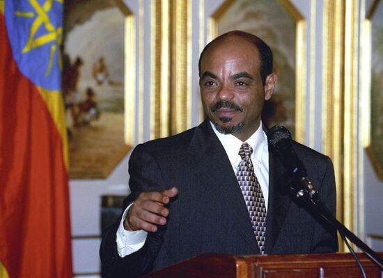Prime Minister of Ethiopia Meles Zenawi
