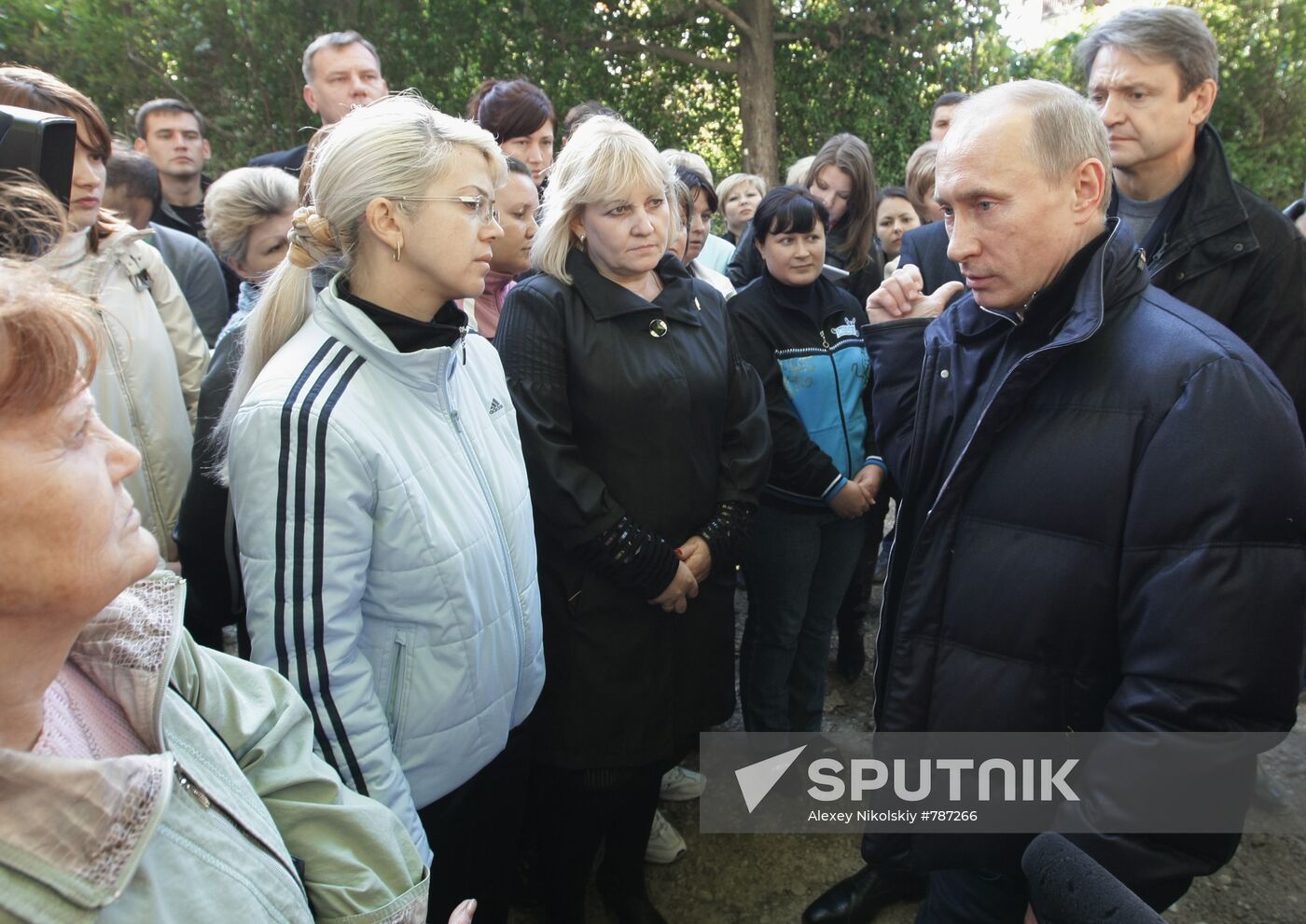 Vladimir Putin visits Southern Federal District