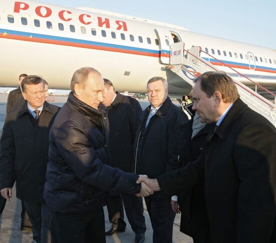 Vladimir Putin's working visit to Southern Federal District