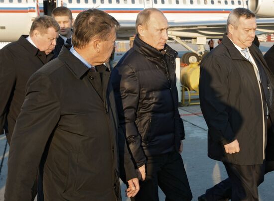 Vladimir Putin's working visit to Southern Federal District