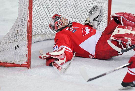 Ice Hockey. KHL. Spartak vs. CSKA