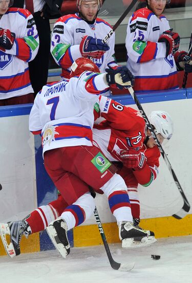 Ice Hockey. KHL. Spartak vs. CSKA