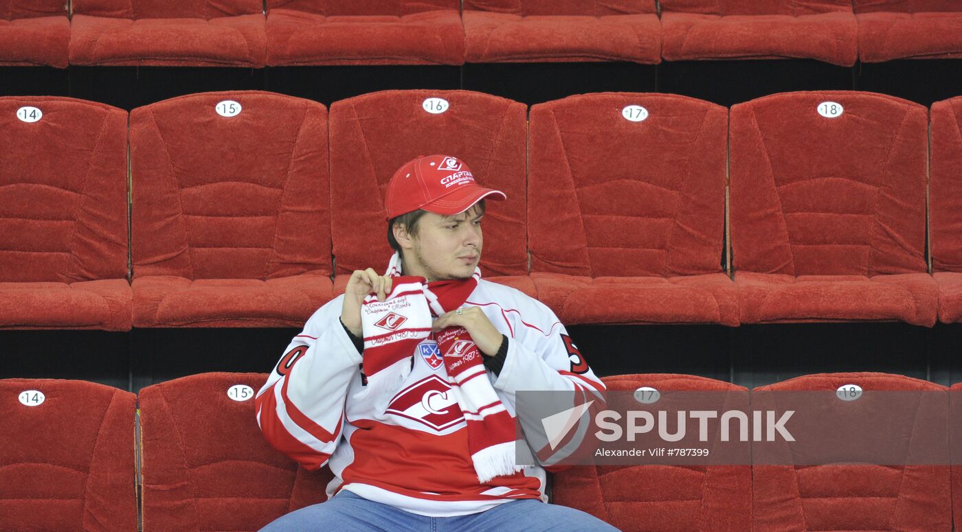 Ice Hockey. KHL. Spartak vs. CSKA