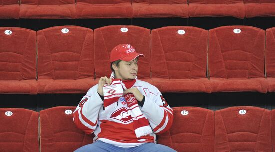 Ice Hockey. KHL. Spartak vs. CSKA