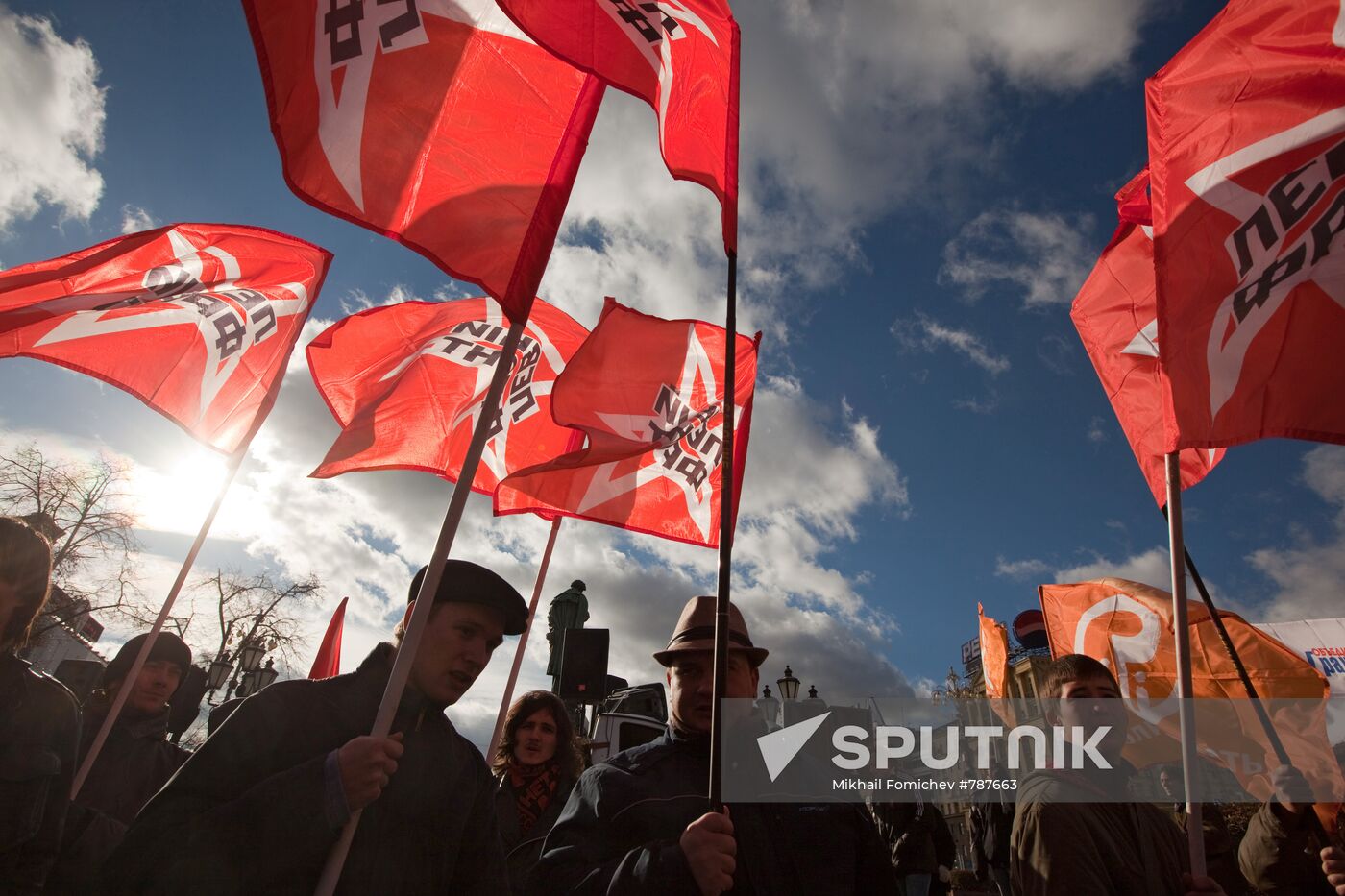 Opposition rally on Pushkinskaya Square